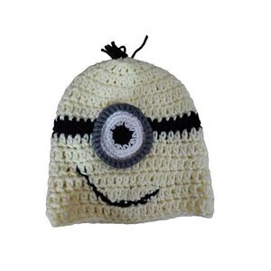 Minions knitted hat